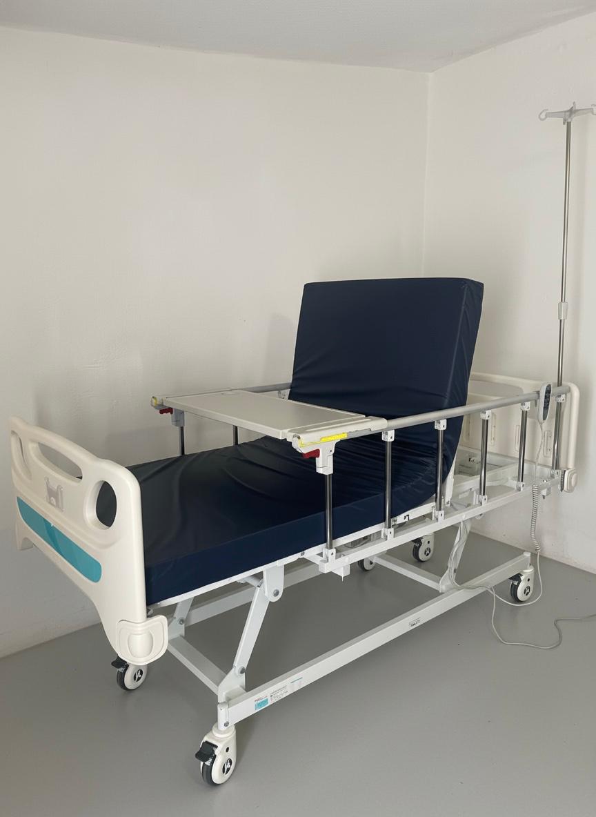 Colchón hospitalario impermeable y antibacterial